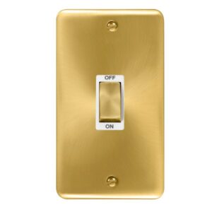 Click Deco Plus 45A Ingot 2 Gang Dp Switch