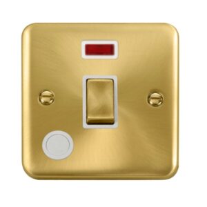 Click Deco Plus 20A Ingot Dp Switch With Neon