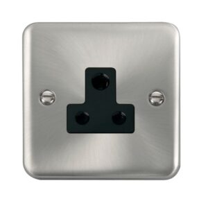 Click Deco Plus 5A Round Pin Socket