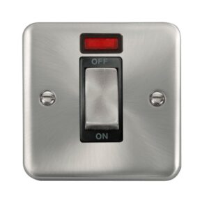 Click Deco Plus 45A Ingot 1 Gang Dp Switch With Neon