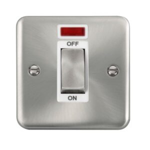 Click Deco Plus 45A Ingot 1 Gang Dp Switch With Neon