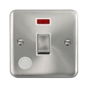 Click Deco Plus 20A Ingot Dp Switch With Neon