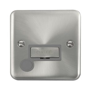 Click Deco Plus 13A Ingot Fused Connection Unit With Optional Flex Outlet