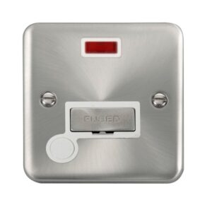 Click Deco Plus 13A Ingot Fused Connection Unit With Neon