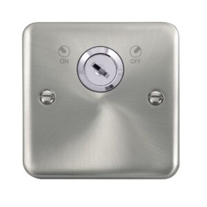 Click Deco Plus 20A Double Pole Key Lockable Switch