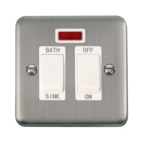 Click Deco Plus 20A Dp Sink/Bath Switch With Neon