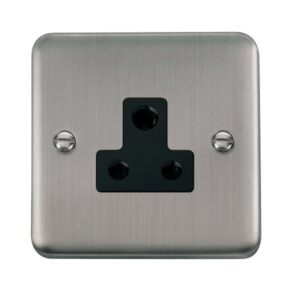 Click Deco Plus 5A Round Pin Socket