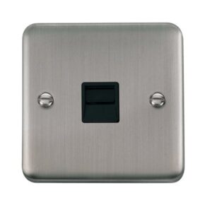 Click Deco Plus Single Telephone Outlet Master