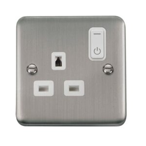 Click Deco Plus Ingot 13A 1G Rf Smart Socket Deco+ Ss Wh