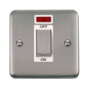 Click Deco Plus 45A Ingot 1 Gang Dp Switch With Neon