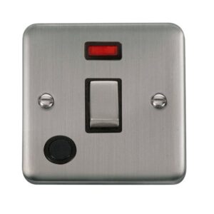 Click Deco Plus 20A Ingot Dp Switch With Neon