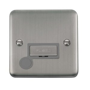 Click Deco Plus 13A Ingot Fused Connection Unit With Optional Flex Outlet