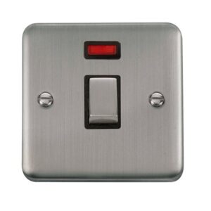 Click Deco Plus 20A Ingot Dp Switch With Neon