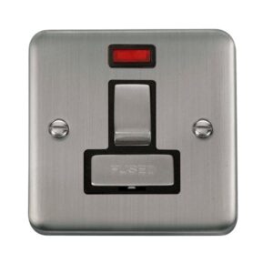 Click Deco Plus 13A Ingot Dp Switched Fused Connection Unit With Neon