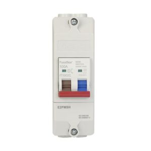 Fusebox 100A Doube Pole Electricity Meter Isolator Switch