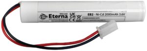 Eterna Ni-Cd 3.6V 2000MAH Stick Battery