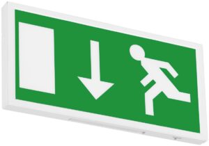 Eterna Slim LED Maintained EMERGENCY Exit Box