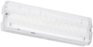 Eterna LED Non Maintained EMERGENCY Bulkhead With Signs Directive Legend Set