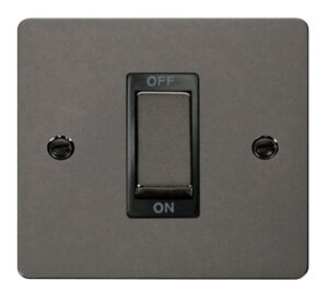 Click Define Ingot 1 Gang 45A Dp Switch Black
