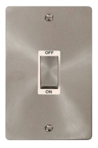 Click Define Ingot 2 Gang 45A Dp Switch White