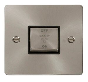 Click Define 10A Ingot 3 Pole Fan Isolation Plate Switch