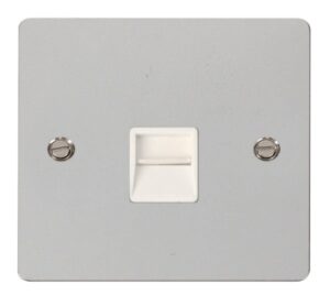 Click Define Single Telephone Socket Master White