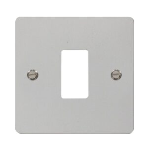 Click Define 1 Gang GridPro Frontplate Polished Chrome