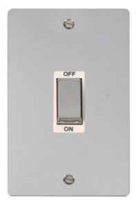 Click Define Ingot 2 Gang 45A Dp Switch White