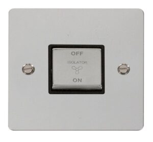 Click Define 10A Ingot 3 Pole Fan Isolation Plate Switch
