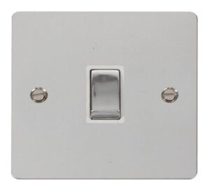 Click Define Ingot 20A 1 Gang Dp Switch White