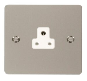 Click Define 2A Round Pin Socket Outlet White