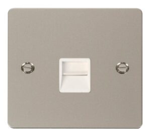 Click Define Single Telephone Socket Secondary White
