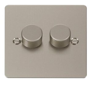 Click Define 2 Gang 2 Way 400Va Dimmer Switch