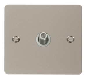 Click Define 1 Gang Satellite Socket White