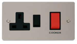 Click Define 45A Dp Switch 13A Dp Switched Socket Black