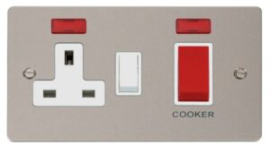 Click Define 45A Dp Switch 13A Dp Switched Socket Neons White