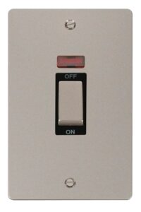 Click Define Ingot 2 Gang 45A Dp Switch With Neon Black