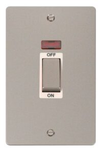 Click Define Ingot 2 Gang 45A Dp Switch With Neon White