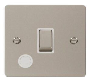Click Define Ingot 20A 1 Gang Dp Switch Flex Outlet White