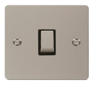 Click Define Ingot 20A 1 Gang Dp Switch Black