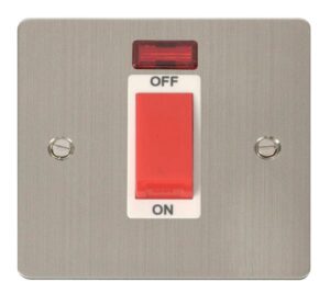 Click Define 1 Gang 45A Dp Switch Neon White