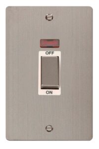 Click Define Ingot 2 Gang 45A Dp Switch With Neon White