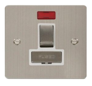 Click Define Ingot 13A Switched Connection Unit Neon White