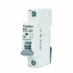 Fusebox Single Pole MCB 10A B Curve 10kA