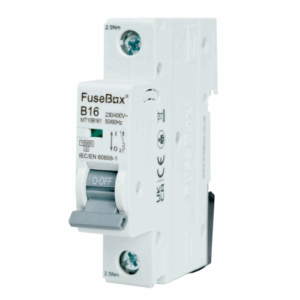 Fusebox Single Pole MCB 16A B Curve 10kA