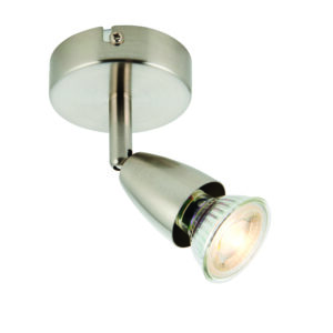Saxby Amalfi 1lt Interior Spotlight 7W Finish: Selectable - Satin Nickel