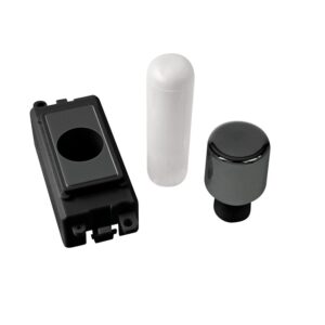 Click GridPro 1 Module Dimmer Mounting Kit Black Black Nickel