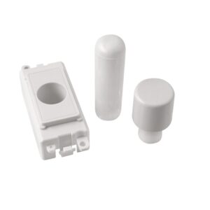 Click GridPro 1 Module Dimmer Mounting Kit White