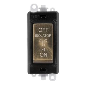 Click GridPro 10A 3 Pole Fan Isolation Switch Module