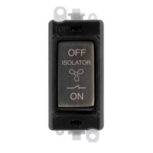 Click GridPro 10A 3 Pole Fan Isolation Switch Module